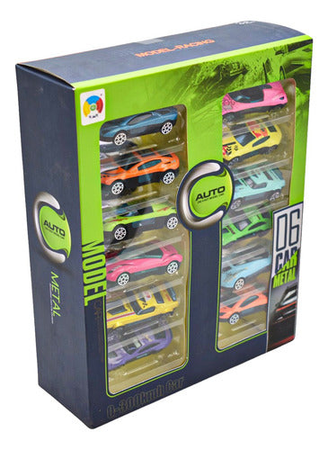 Construct Tournament Set 24 Vehiculos De Juguete G5488 Construct Multicolor