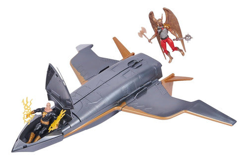 Dc Black Adam Pack 5 Piezas Capa Y Nave Spin Master