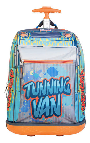Chenson - Mochila Carrito Reforzada Tunnig Van C/ Luz Color Verde claro