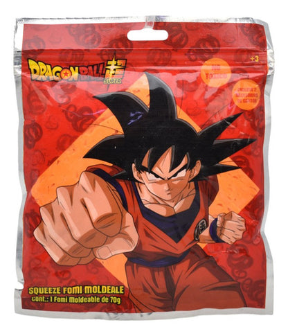 Goku Y Superman Foami Moldeable Pack 12 Pzas Bestway Rojo Y Naranja