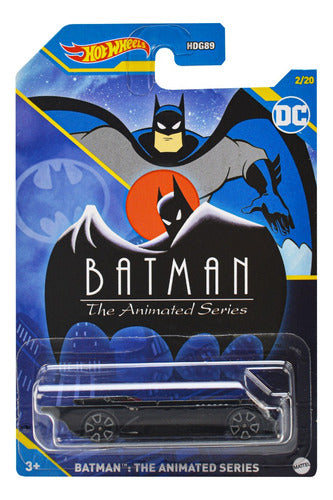 Hot Wheels Batman Hdg89 Pack 5 Vehiculos #1 Mattel Negro