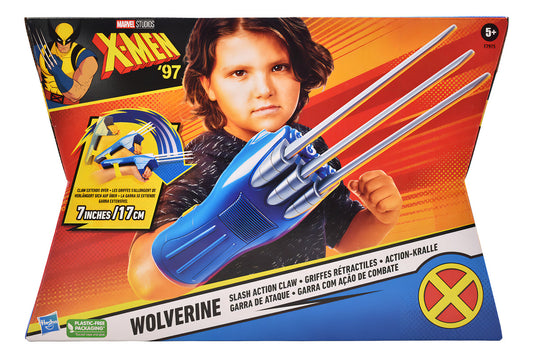 Marvel X Men 97 Wolverine Garra De Ataque 17cm Hasbro Da Color Azul