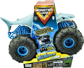 Monster Jam Megalodon Storm 360° Radio Control Spin Master Azul Megalodon Storm