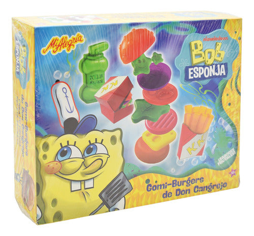 Bob Esponja Crea Gomi Burguers De Don Cangrejo Mi Alegria
