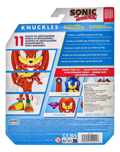 Sonic The Hedgehog Clasic Pack 3 Figuras 10 Cm Jakks Pacific