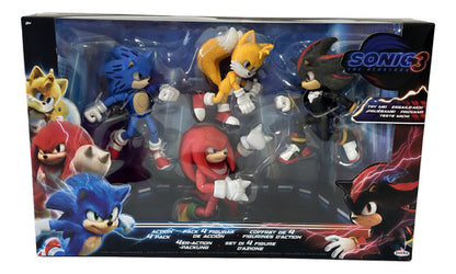 Figuras De Acción Sonic 3 Shadow Knuckles Tails Con Luz