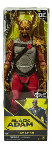 Boneco Black Adam 30 cm Hawkman Articulado Sunny 3080