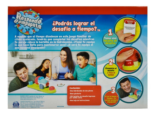 Responde O Empapate Juego De Mesa Spin Master Games