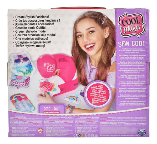 Cool Maker Sew Cool Maquina De Coser Kit Spin Master Cd Rosa