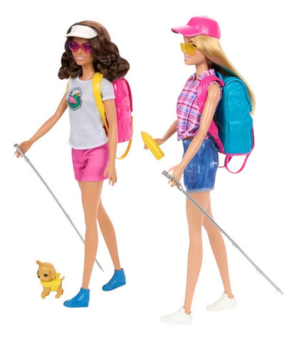 Barbie Dia De Campamento 2 Muñecas Y Accesorios (hrg77)