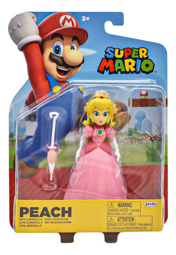 Super Mario Pack Peach Y Mario Mapache Jakks Pacific