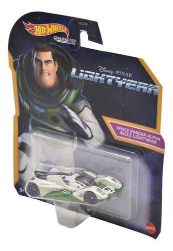 Hot Wheels Character Cars Lightyear Set 8 Vehiculos Mattel Multicolor