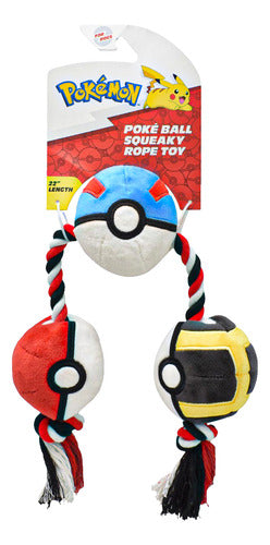Juguete Mordible Para Cachorros Y Ropa Xl Pokemon Jazwares