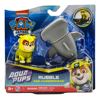 Paw Patrol Rubble Tiburon Martillo Aqua Pups Spin Master Cd