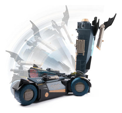 Batman Ultimate Transforming Batmobile Spin Master Da Negro/Gris/Azul