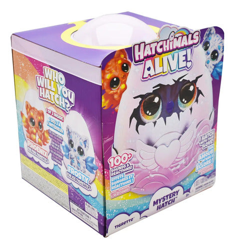 Hatchimals Alive Pack 3 Huevos Mystery Hatch Spin Master Multicolor