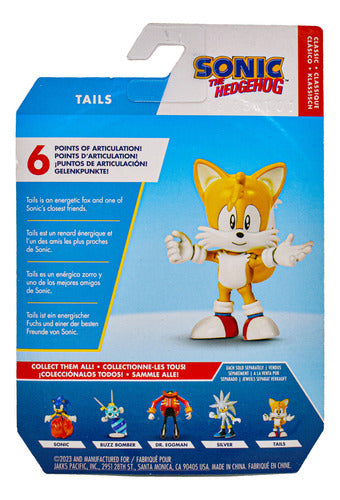 Sonic The Hedgehog Pack 6 Pzas 7 Cm #2 Jakks Pacific
