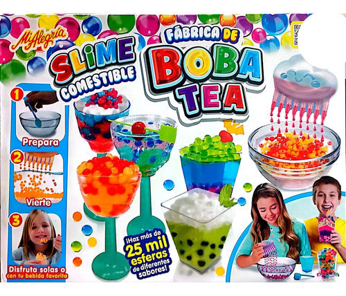 Mi Alegría Fábrica De Boba Tea Slime Comestible