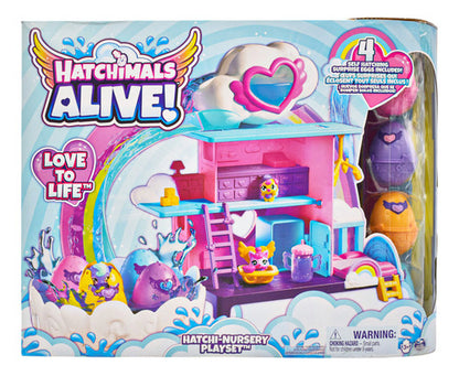 Hatchimals Alive Hatchi Guarderia 4 Sorpresas Spin Master Cd Multicolor