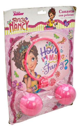 Canasta Con Pelotas Disney Fancy Nancy Pack 4pz Bestway Cf
