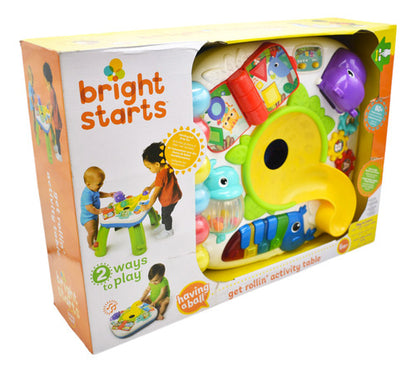 Mesa De Actividades Get Rollin 60 Sonidos Bright Starts Da Multicolor