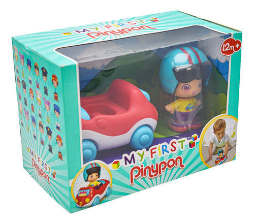 Pinypon Mi Primer Auto De Carreras Figura 10 Cm Famosa Cd
