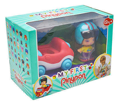 Pinypon Mi Primer Auto De Carreras Figura 10 Cm Famosa Cd
