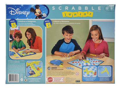 Disney Scrabble Junior Juego De Mesa Mattel
