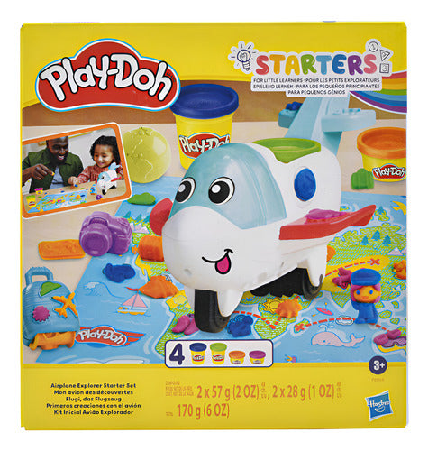 Play Doh Primeras Creaciones Con El Avion 170g Hasbro Multicolor