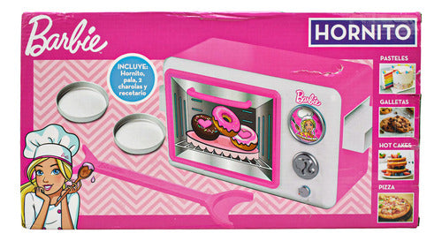 Barbie Hornito Electronico 4 Accesorios Mattel Cf Rosa