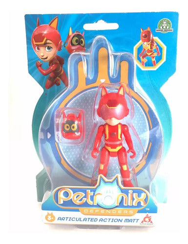 Figura Petronix Defenders Matt Articulada 7 Cm