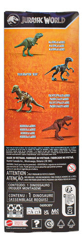 Jurassic World Pack 4 Dinosaurios Basicos 30cm Mattel