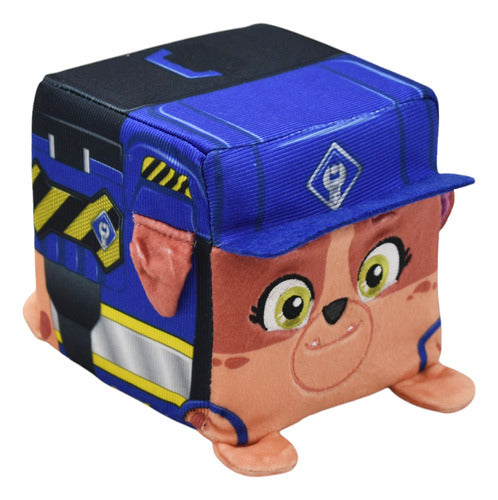 Paw Patrol Rubble And Crew Pack 3 Peluches #1 Spin Master Multicolor
