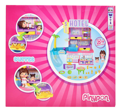 Pinypon Hotel 5 Estrella Ready Yo Play 15 Accesorios Famosa Mullticolor