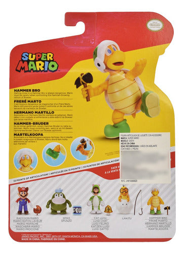 Super Mario Pack 5 Personajes Con Accesorio #3 Jakks Pacific