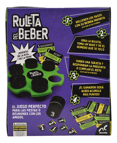 Juegos De Beber Pack 5 Juegos De Mesa 18 Años Novelty