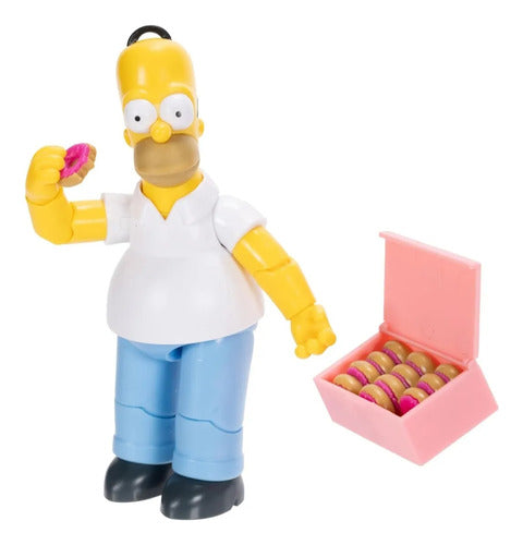 Los Simpsons Pack 4 Figuras Articuladas Jakks Pacific