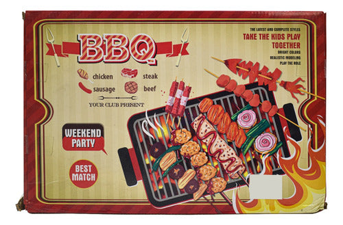 Set De Juego Barbecue Bbq 21 Accesorios Set #2 Cd