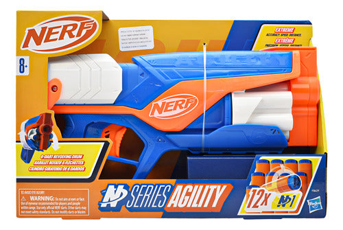 Nerf N Series Agility 12 Dardos Hasbro Multicolor