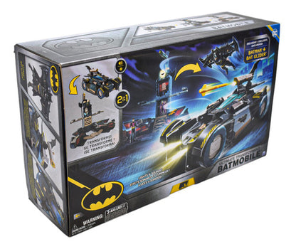 Batman Ultimate Transforming Batmobile Spin Master Da Negro/Gris/Azul