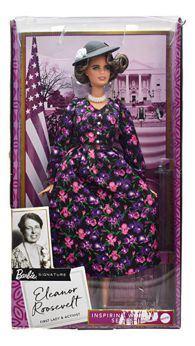 Barbie Inspiring Women Series Eleanor Roosevelt Mattel Cf