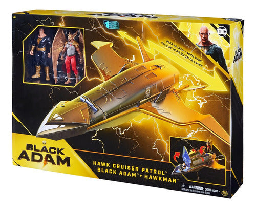 Dc Black Adam Pack 5 Piezas Capa Y Nave Spin Master
