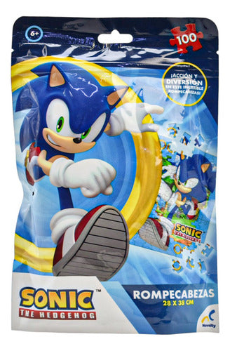 Sonic Y Marvel Pack Rompecabezas Domino Y Memoria Novelty