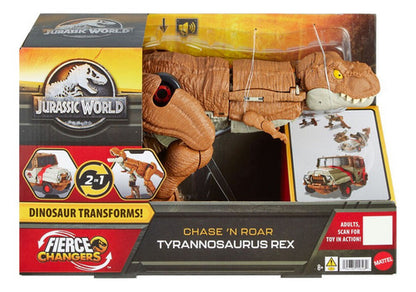 Jurassic World Tyrannosaurus Rex Atrapa Ruge Changers Mattel
