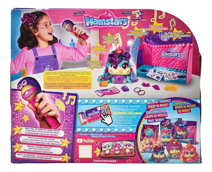 Hamstars Popstars World Tour Iris 12cm Famosa Cd