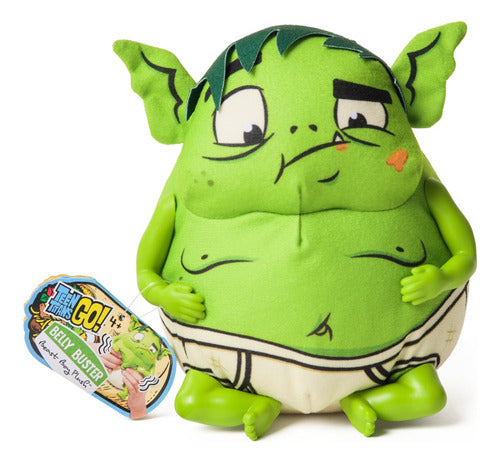 Teen Titans Go Peluche Chico Bestia Belly Buster Spin Master Multicolor