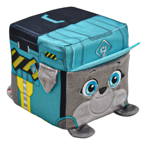 Paw Patrol Rubble And Crew Pack 3 Peluches #1 Spin Master Multicolor