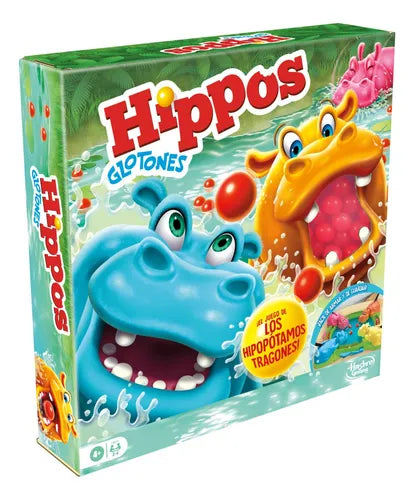 Juego de Mesa Hippos Glotones Hasbro +4 años