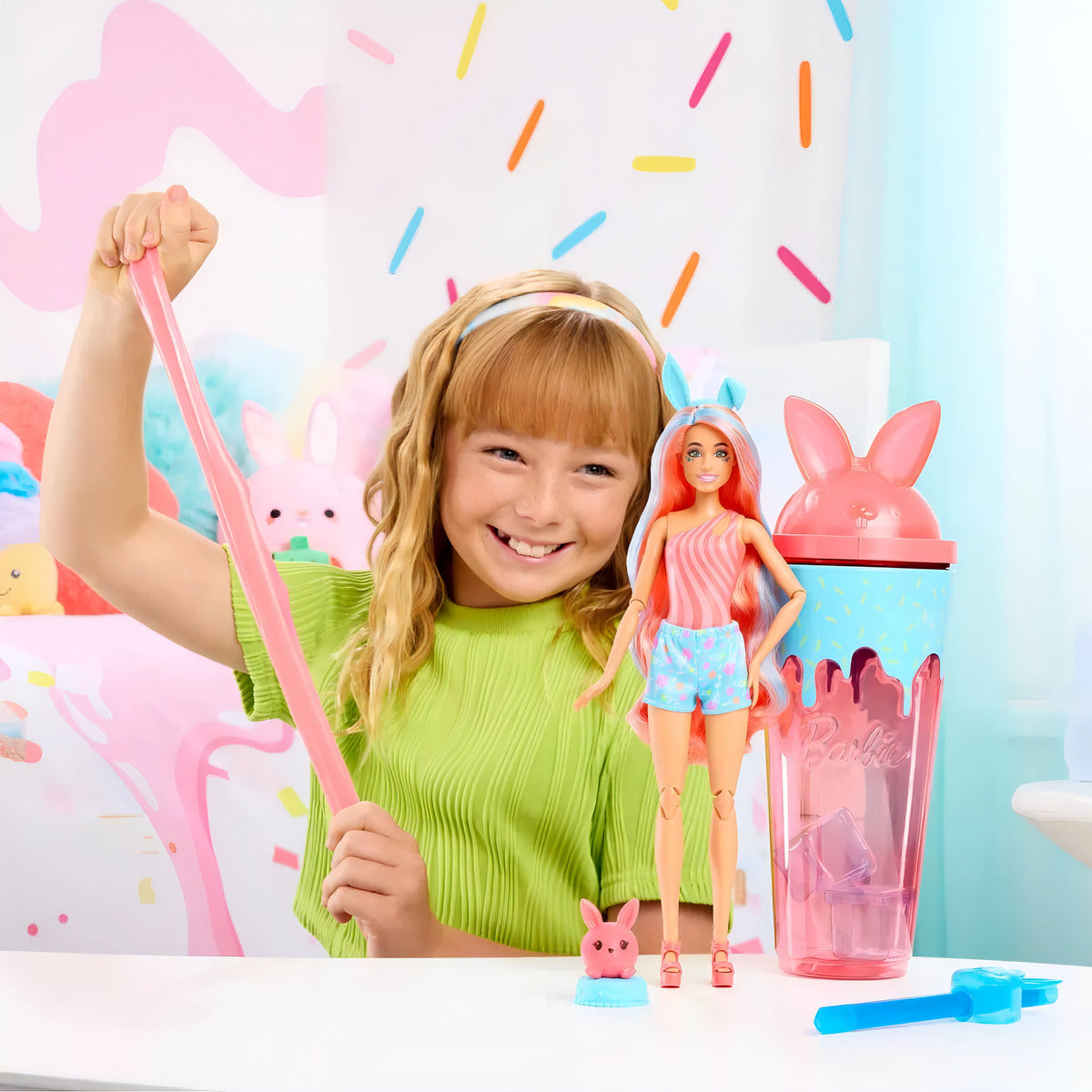 Barbie Pop Reveal Conejo Color Change 8 Sorpresas Mattel