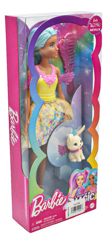 Barbie A Touch Of Magic Pack 2 Muñecas Con Mascota Mattel